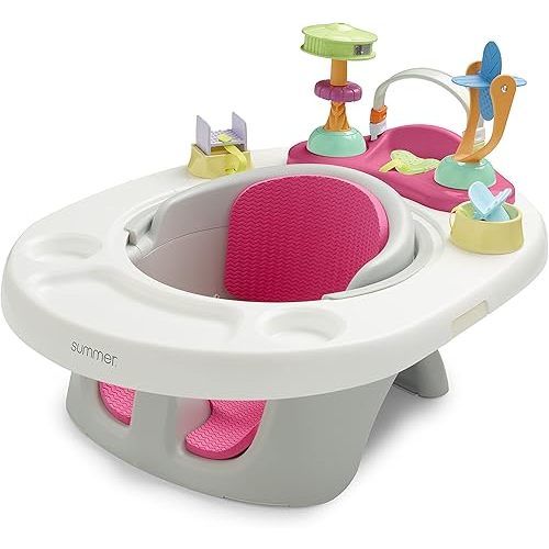 Summer 4-in-1 SuperSeat 360 (Pink) Activity Center for Baby