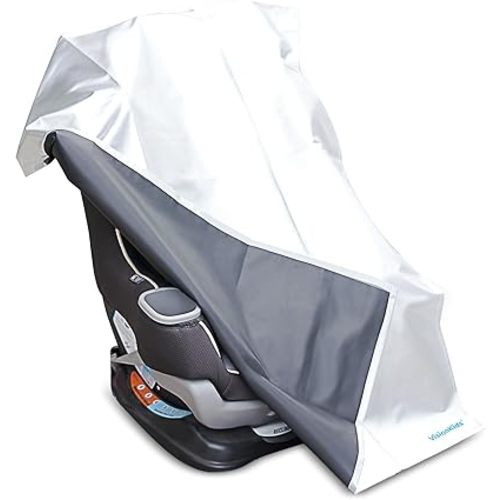 VisionKids Car Seat Sun Shade Cover |Baby car seat Cooler|Infant Seats Heat Protector | Keeps Your Toddler Baby Seat at a Cool Temperature| Kid Travel Accessories
