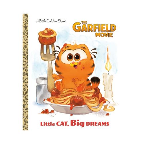 Little Cat, Big Dreams (the Garfield Movie) - (little Golden Book) By Golden Books (hardcover)