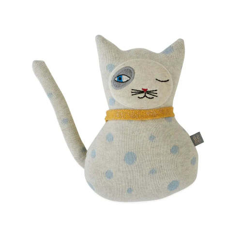Baby Benny Cat Cushion by OYOY Living Design – Mochi Kids