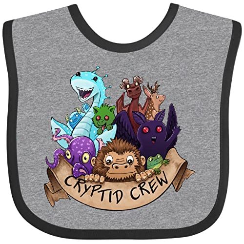inktastic Cryptid Crew Baby Bib