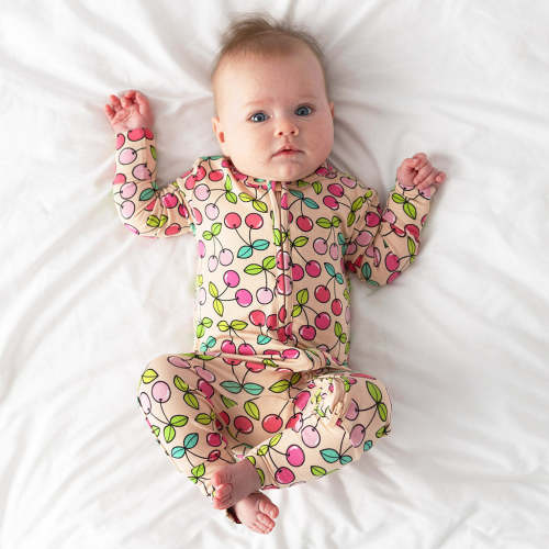 (6-9M) Summer Cherry Convertible One Piece