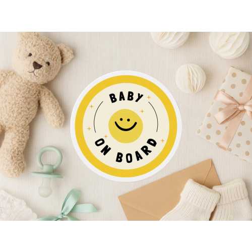 Baby on Board Magnet Baby on board Decal Bumper Sticker Car Sign Cute Baby Sticker Baby Shower Gift Pregnancy Announcement Car Accessory