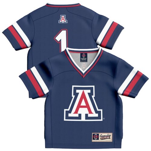 #1 Arizona Wildcats GameDay Greats Infant Collegiate Football Fashion Jersey - Navy