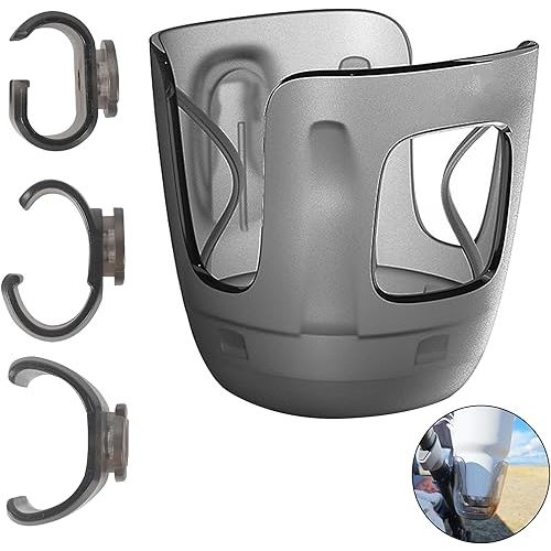Baby Stroller Cup Holder Compatibile with Uppa-Baby Vista, Cruz, Minu Strollers Cup Holder Attachment for Vista V2, Cruz V2, Minu V2 Strollers Cup Holder Accessories