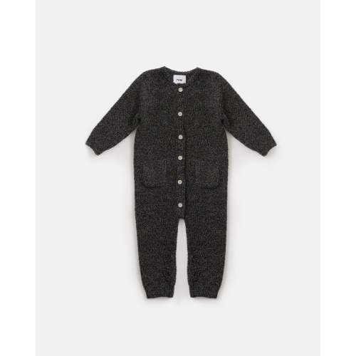 Long Sleeve Jumpsuit - Fuzzy