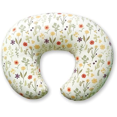 Nursing Pillow, Ergonomic Support Breastfeeding Pillow for Easier Breast Feeding and Bottle Feeding, Baby Feeding Pillow with Machine Washable Cotton Cover, Breastfeeding Essentials for Mom