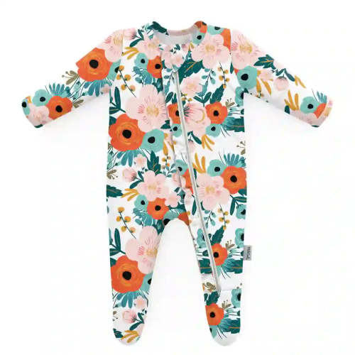 Softest Baby Pajamas- Magnolia – Milk Snob