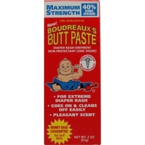 Shop Boudreaux's Maximum Strength Butt Paste diaper rash ointment 2 oz - Free Shipping On Orders Over $45 - Overstock - 11731593
