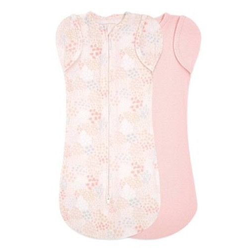 aden + anais Essentials newborn Swaddle Wrap 0-3 Months, Color: Tender Flower