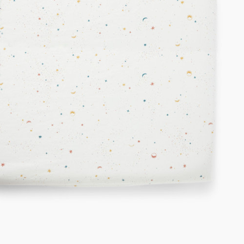 Pehr Brushed Organic Cotton Crib Sheet - Celestial