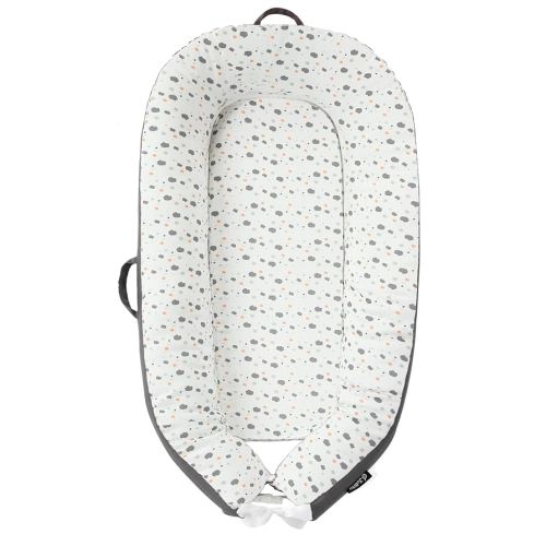 JOLLITO Baby Lounger for Baby Girls & Boys, Infant Lounger Cover, Newborn Essentials for Baby 0-12 Months, Baby Play Mat,100% Cotton Breathable, Portable Travel, Babies Essentials Gifts