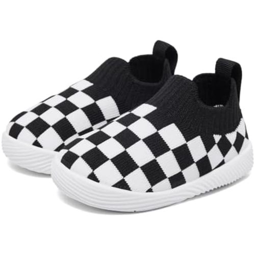 MORENDL Baby Toddler Walking Socks Non-Slip Breathable Unisex Casual Sneakers
