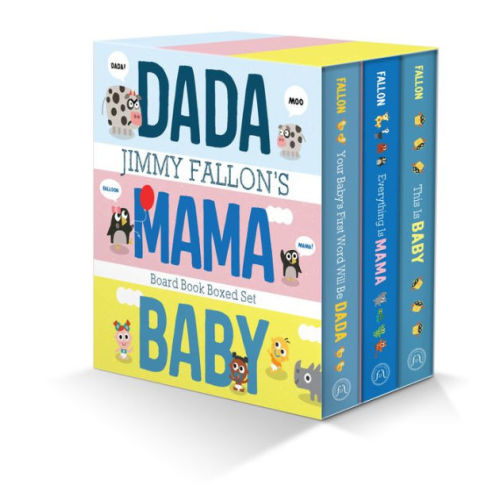 Jimmy Fallon's DADA, MAMA, and BABY Board Book Boxed Set by Jimmy Fallon, Miguel Ord ez, Paperback | Barnes & Noble®