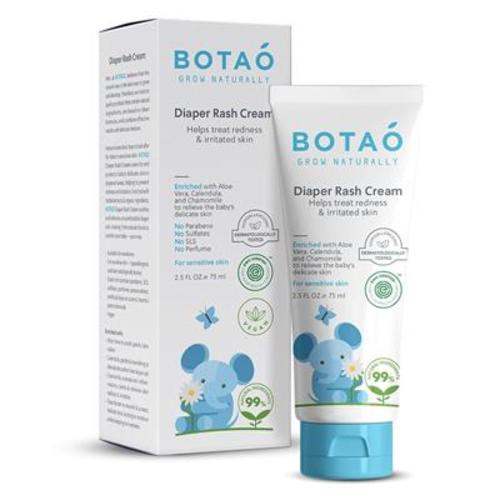 Amazon.com: BOTAO Baby's Natural Diaper Cream | Organic Diaper Cream EWG Verified | Naturally Soothes Baby Rashes | Baby zinc Ointment Natural | For S