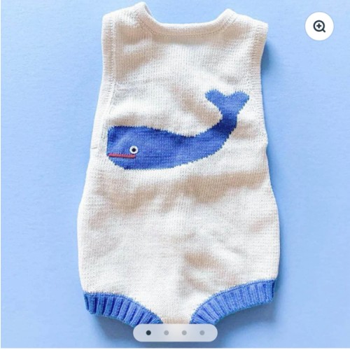 Whale Knitted Bodysuit
