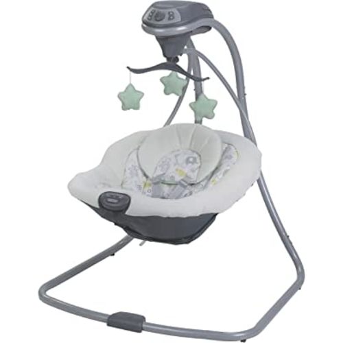 Graco Simple Sway Baby Swing, Sketch Safari