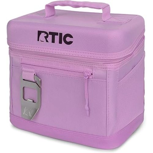 RTIC 6 Can Everyday Cooler, Soft Sided Portable Insulated Cooling for Lunch, Beach, Drink, Beverage, Travel, Camping, Picnic, for Men and Women
