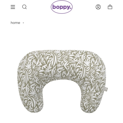 New Nursing Pillow with Organic Cover – Boppy