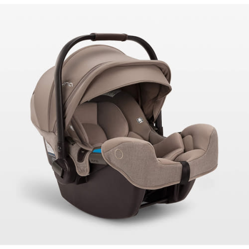 Nuna ® PIPA ™ rx Cedar Brown Reclining Infant Car Seat + PIPA RELX ™ Base