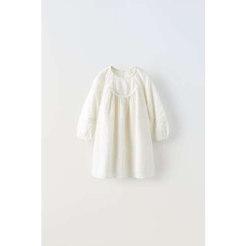 EMBROIDERED TULLE DRESS