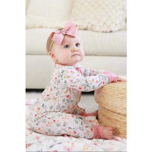Winnie's Wildflowers Convertible Zip Romper | Caden Lane