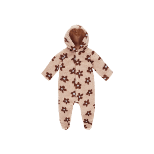 Rylee &amp; Cru Fleece Jumpsuit - Pink Daisy