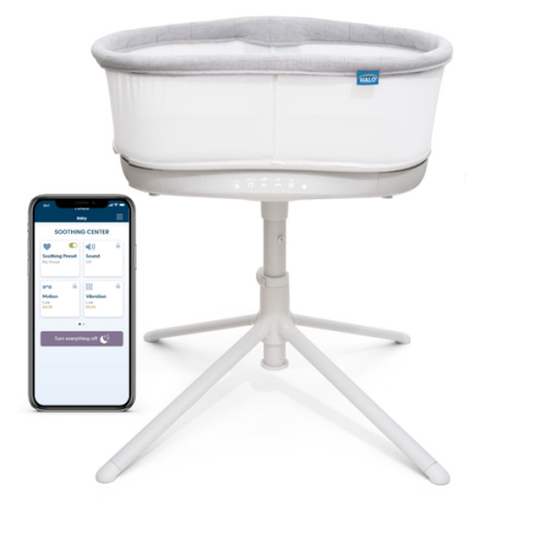 HALO BassiNest® Connected Swivel Sleeper 3.0 Smart Bassinet