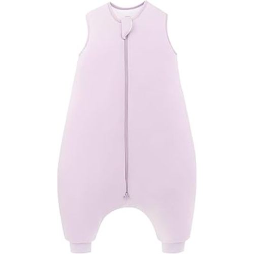 Supersoft Toddler Sleep Sack with Feet 1.0 TOG Premium Bamboo Viscose Sleep Bag Walker with Legs 6-12-18-24-2t-4t