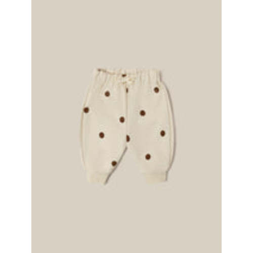 Undyed Cotton Dots Sweatpants | Organic Zoo