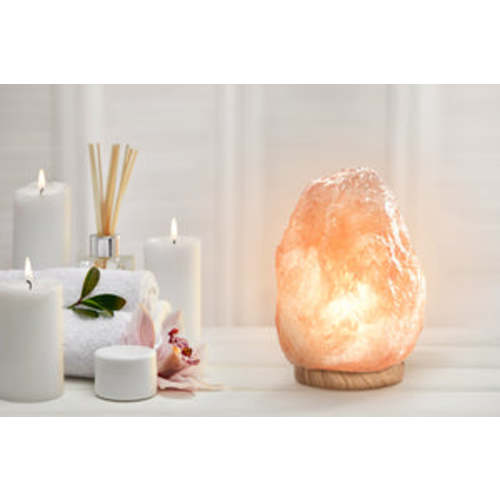 d'aplomb 100% Authentic Natural Himalayan Salt Lamp; Hand Carved Natur – daplombusa