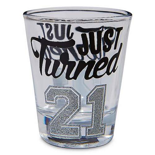 Just Turned 21 Shot Glass - 1.5 oz.