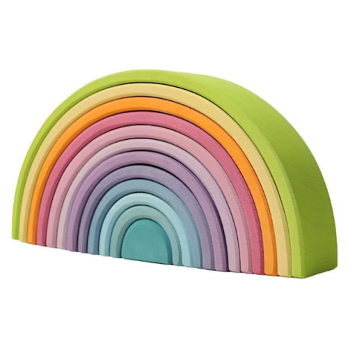 Grimm’s Grimm’s Pastel Tunnel Wooden Stacking Toy