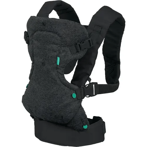 Infantino Flip 4-in-1 Carrier - Ergonomic for Newborns and Older Babies 8-32 lbs