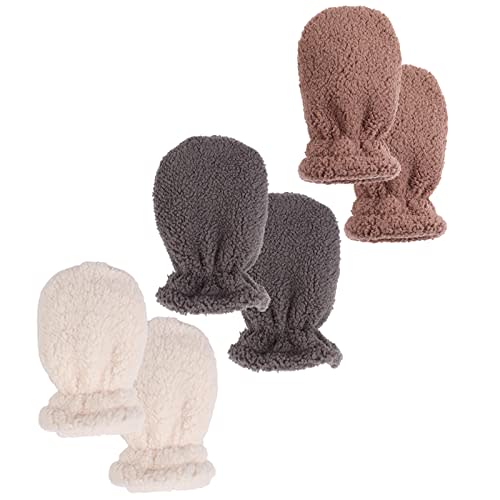 Zsedrut Baby Boys Winter Glove Warm Toddler Infant Girls Mittens Fleece Lined Gloves 1-7 Years