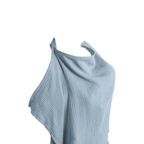 Hxdcxing Muslin Nursing Cover for Baby Breastfeeding, Breathable 100% Cotton Breastfeeding Cover with Rigid Hoop for Mother Nursing Apron, Multi-Use Carseat Canopy