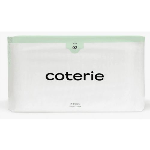 Coterie Overnight Baby Diapers Size 2 (10 – 16 pounds) - 31 Count