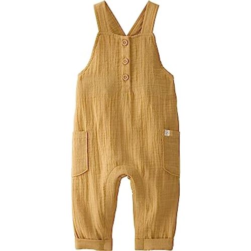 little planet by carter's unisex-baby Baby Organic Cotton Gauze Overall Jumpsuit