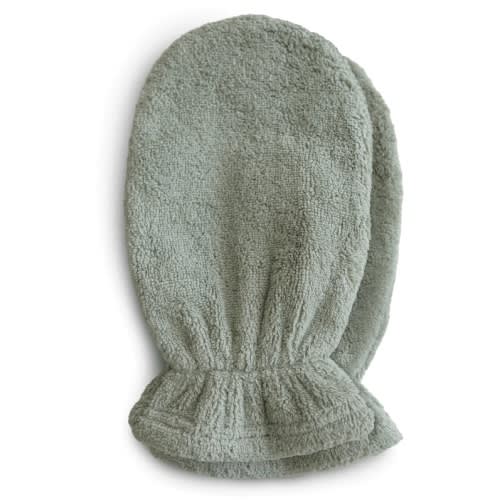 Mushie Organic Cotton Bath Mitt 2-Pack