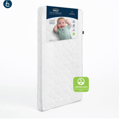 HALO DreamWeave Breathable Crib Mattress