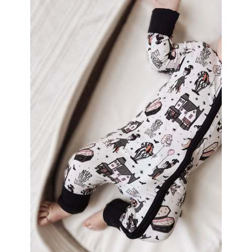 Never Trust the Living - Zippy Zipper Romper – August + Willow