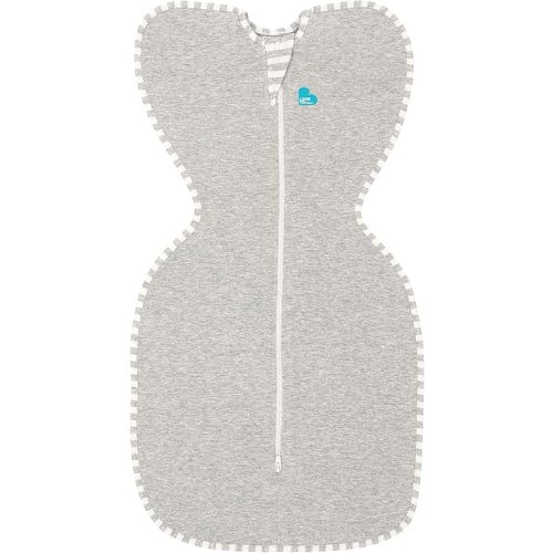 Love to Dream Swaddle UP, Baby Sleep Sack, Self-Soothing Swaddles for Newborns, Improves Sleep, Snug Fit Helps Calm Startle Reflex, New Born Essentials for Baby, Small 8-13lbs, Gray