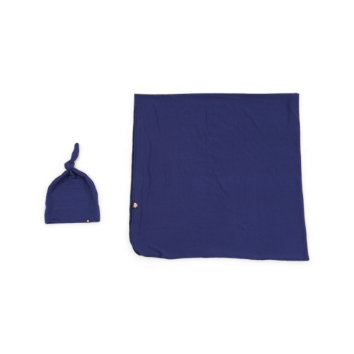 Bamboo Swaddle - Blue Jasmine