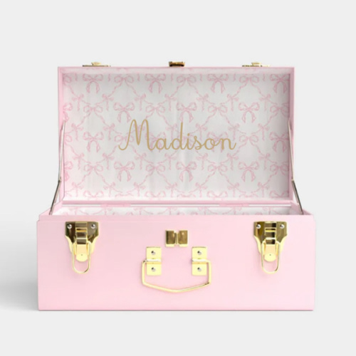 Mini Trunk - Pink - Bella’s Bows / Embroidery