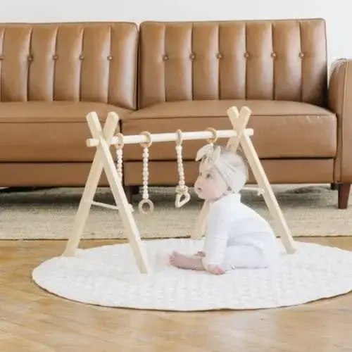 Poppyseed Baby Gym in White