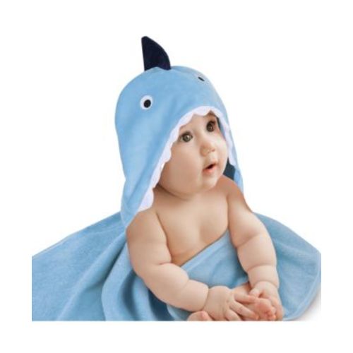 Baby Baby/Infant Luxury Cotton Terry Shark Hooded Bath Towel