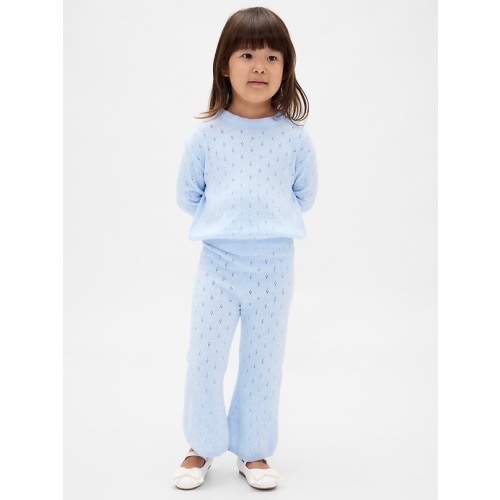 Baby & Toddler CashSoft Pointelle Flare Pants