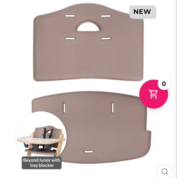 (Part Y-SM1) Cushion SET (SOFT MOCHA) – Beyond Junior® Y High Chair