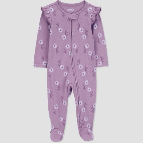 Carter's Just One You®️ Baby Girls' Sleep N' Play - Purple Newborn