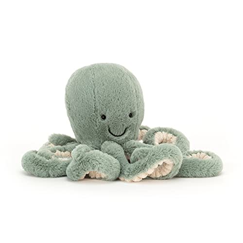 Jellycat Odyssey Octopus Stuffed Animal, Little 10.5 inches - Ocean and Sea Plush Toy - Classic Children's Gift